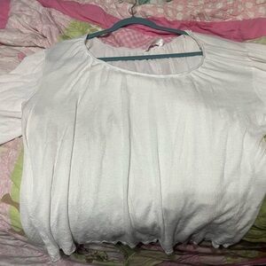 Elegant White Women's Top